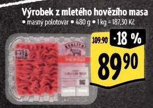 Mleté maso hovězí Albert
