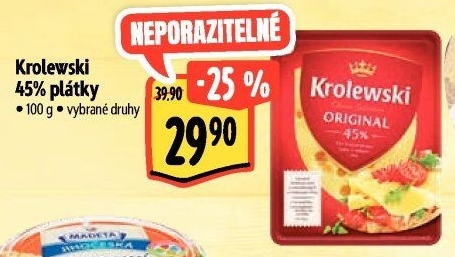 Sýr Krolewski 45% Milkpol