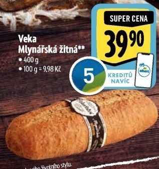 Veka Mlynářská žitná Albert