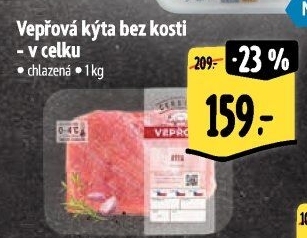 Vepřová kýta bez kosti Albert