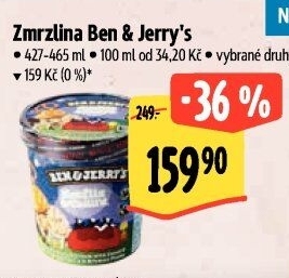 Zmrzlina v kelímku Ben&amp