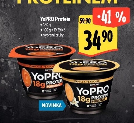 Proteinový pudink Yopro
