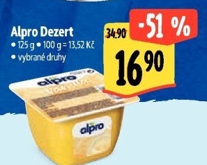 Sójový dezert Alpro Soya