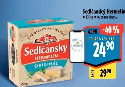 Sýr Hermelín Sedlčanský