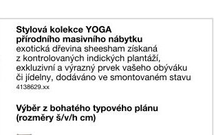 Stylová kolekce YOGA - Jysk akcniletaky.com