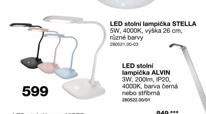 LED stolní lampička STELLA - Jysk akcniletaky.com