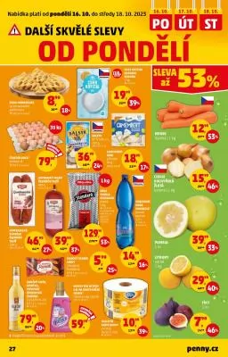 akční leták Penny Market 12.10.2023-18.10.2023