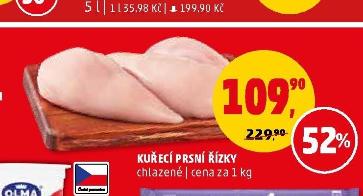 KUŘECÍ PRSNÍ ŘÍZKY