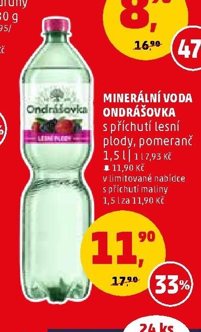 MINERÁLNÍ VODA ONDRÁŠOVKA