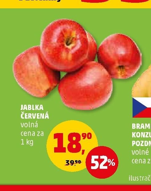 JABLKA ČERVENÁ