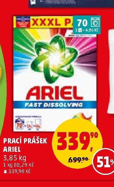 PRACÍ PRÁŠEK ARIEL