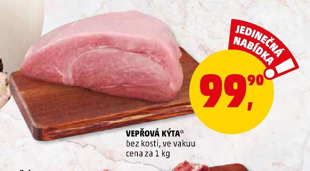 Vepřová kýta bez kosti