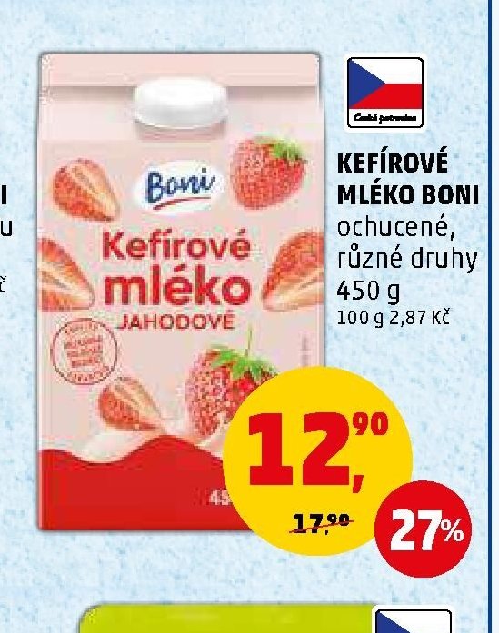 Kefírové mléko Boni