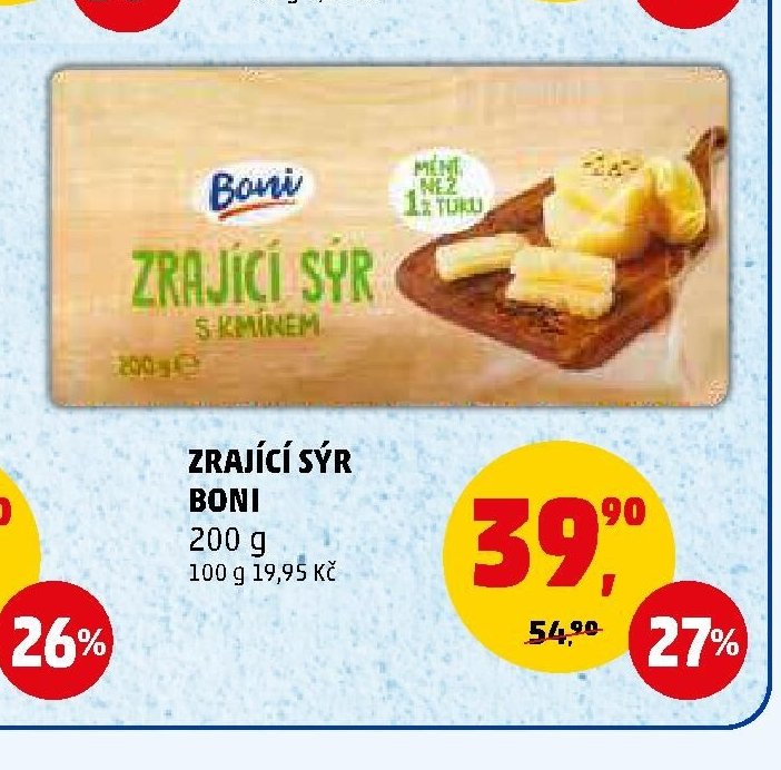 Zrající sýr Boni