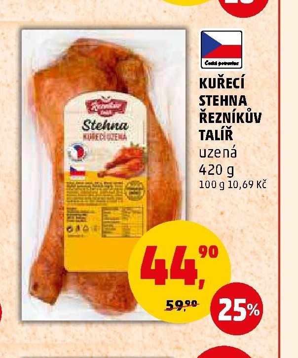 KUŘECÍ STEHNA ŘEZNÍKŮV TALÍŘ