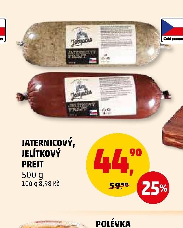 JATERNICOVÝ, JELÍTKOVÝ PREJT 500 g