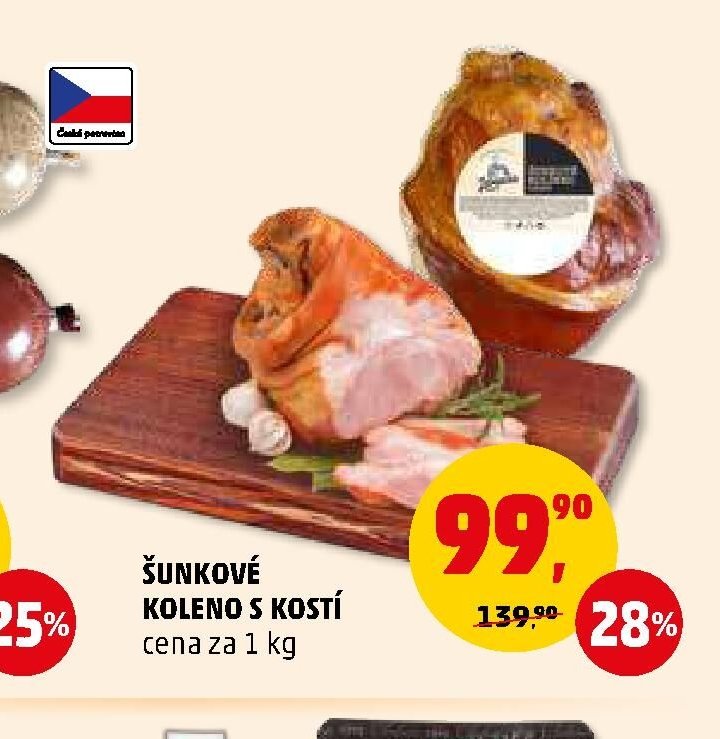 ŠUNKOVÉ KOLENO S KOSTÍ