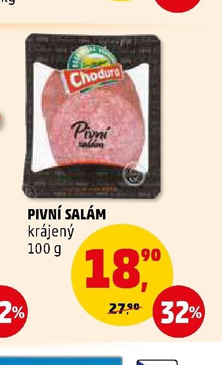 PIVNÍ SALÁM krájený 100 g