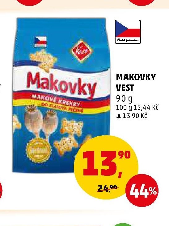 MAKOVKY VEST 90 g