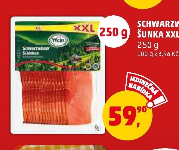 SCHWARZWALDSKÁ ŠUNKA XXL