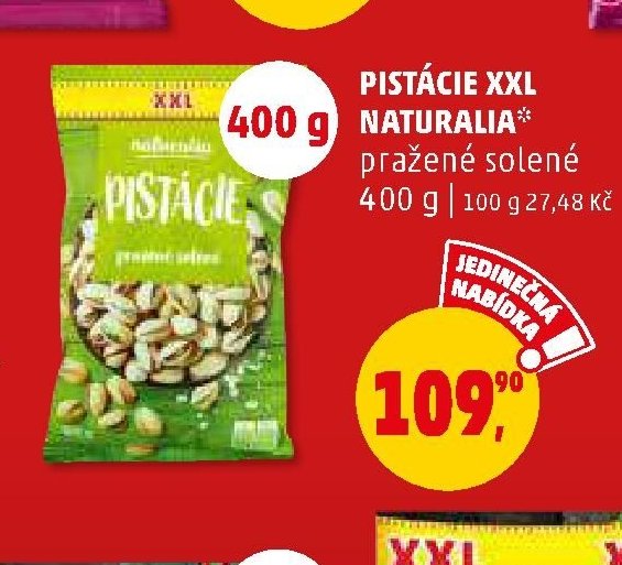 PISTÁCIE XXL NATURALIA