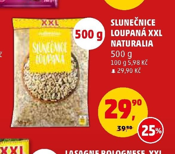 SLUNEČNICE LOUPANÁ XXL NATURALIA