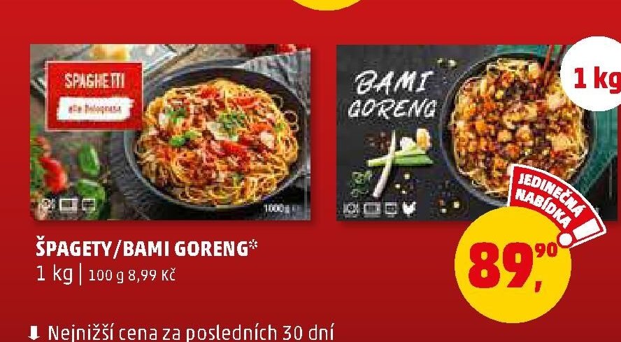 ŠPAGETY / BAMI GORENG