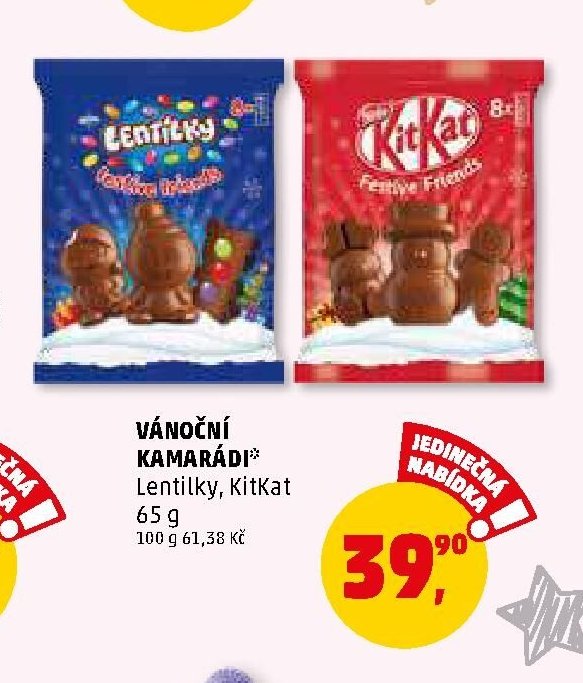 Vánoční kamarádi Lentilky, KitKat
