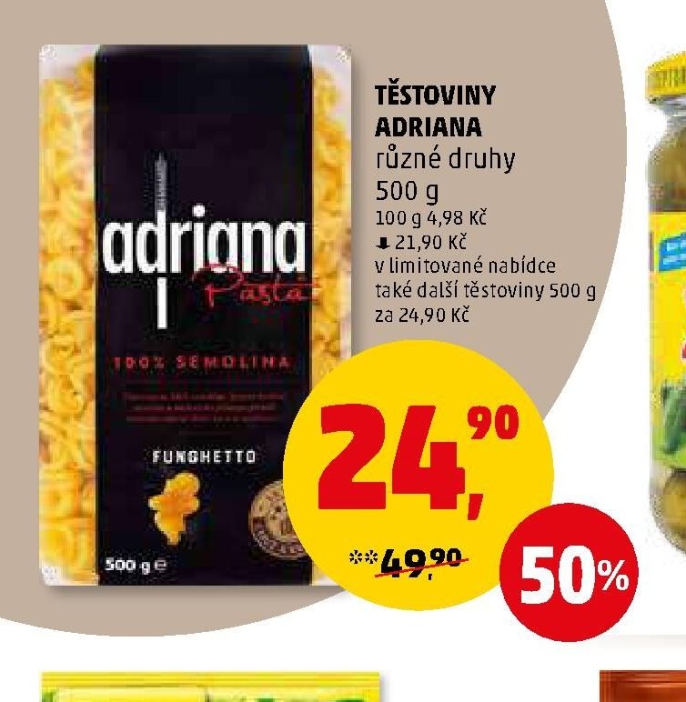 TĚSTOVINY ADRIANA