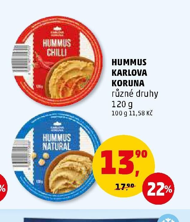 HUMMUS KARLOVA KORUNA
