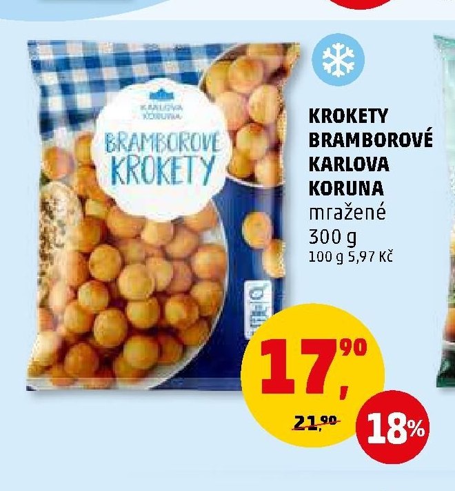 KROKETY BRAMBOROVÉ KARLOVA KORUNA