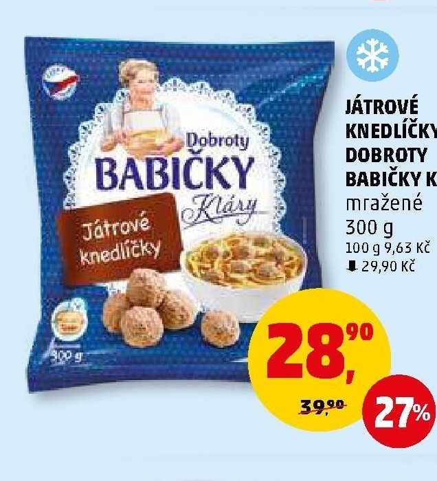 JÁTROVÉ KNEDLÍČKY DOBROTY BABIČKY KLÁRY