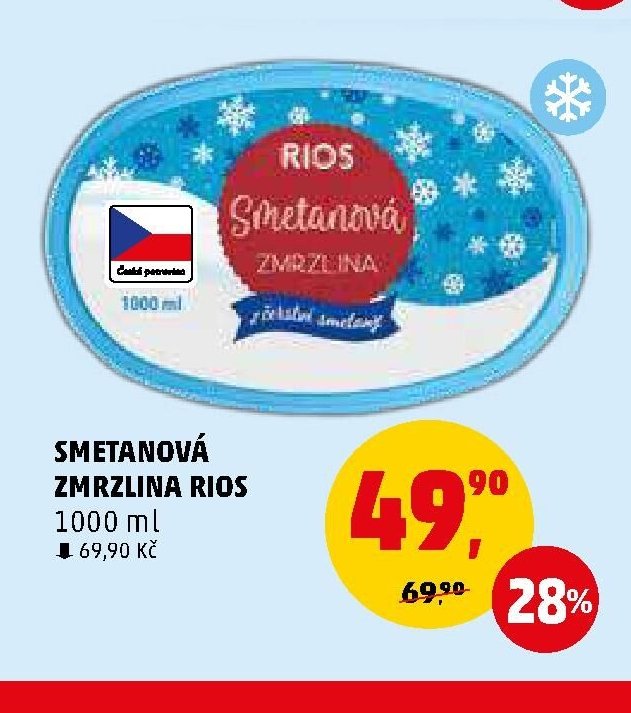 SMETANOVÁ ZMRZLINA RIOS