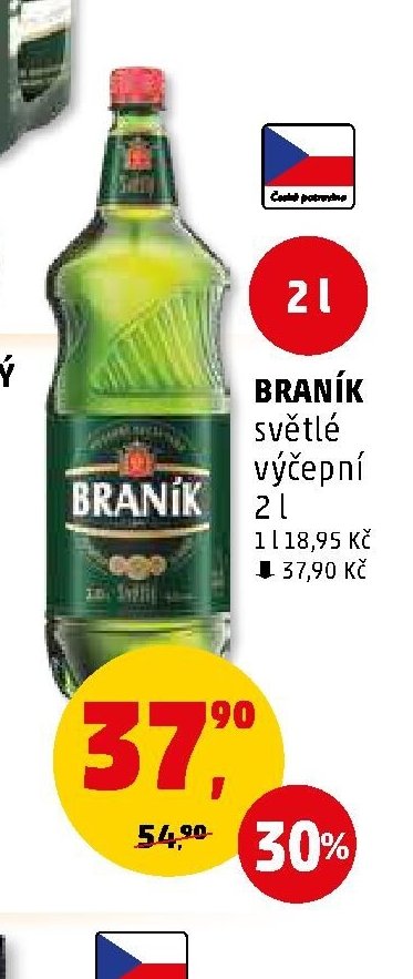 BRANÍK světlé výčepní 2l