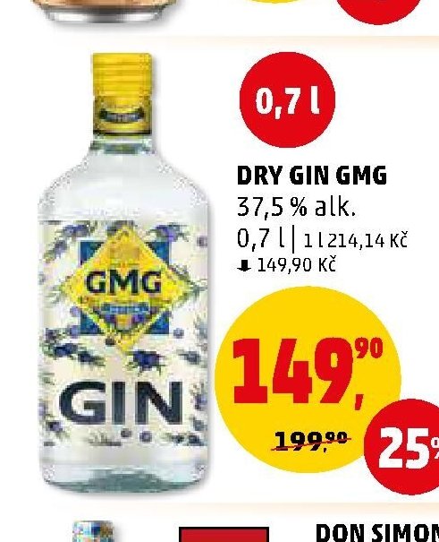 DRY GIN GMG