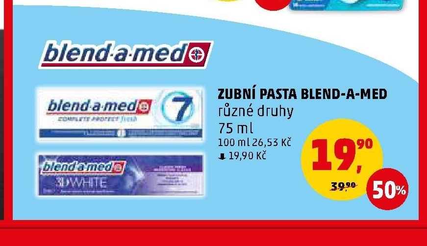 Zubní pasta Blend-a-med