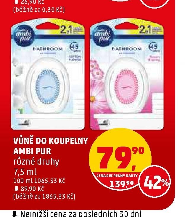 Vůně do koupelny Ambi Pur