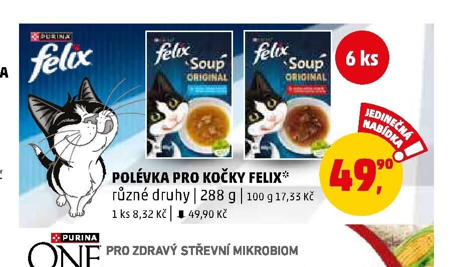 POLÉVKA PRO KOČKY FELIX