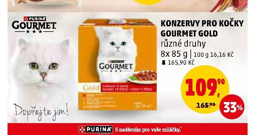 KONZERVY PRO KOČKY GOURMET GOLD