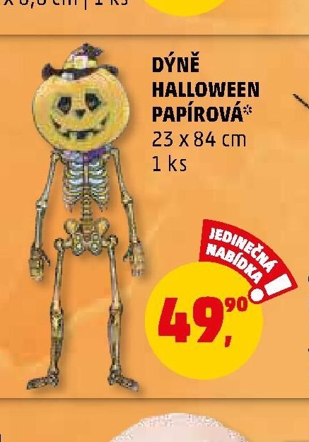 DÝNĚ HALLOWEEN PAPÍROVÁ*