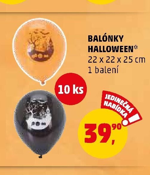 BALÓNKY HALLOWEEN*