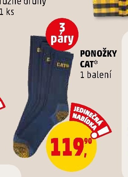 PONOŽKY CAT