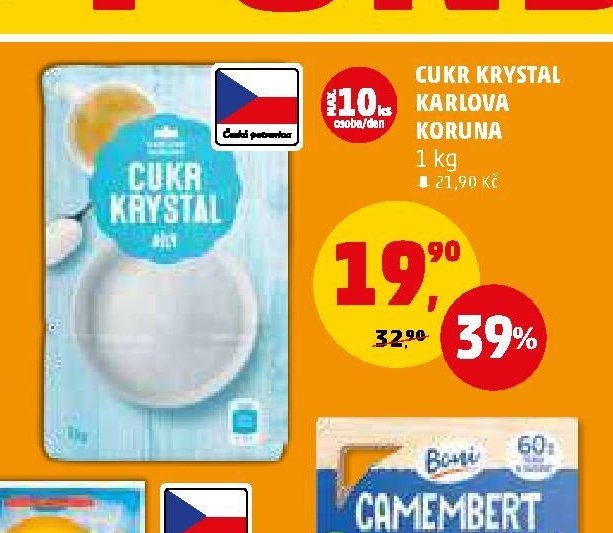 Cukr krystal Karlova Koruna