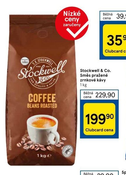 Stockwell & Co. Směs pražené zrnkové kávy 1 kg