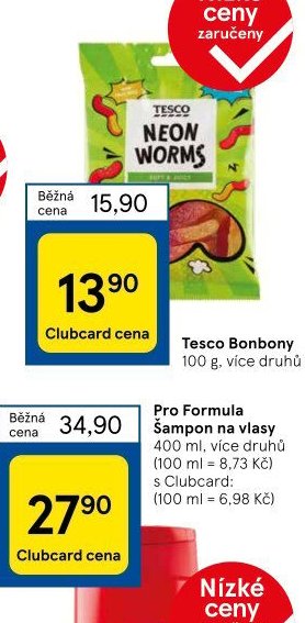 Tesco Bonbony 100 g