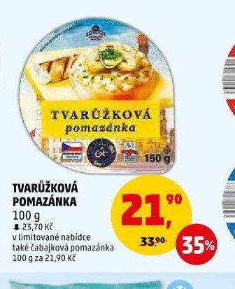 TVARŮŽKOVÁ POMAZÁNKA