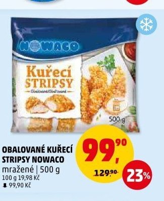OBALOVANÉ KUŘECÍ STRIPSY NOWACO