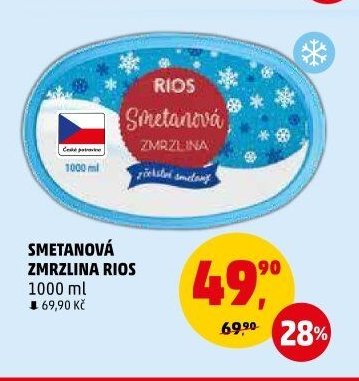 SMETANOVÁ ZMRZLINA RIOS