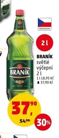 Braník světlý výčepní 2l