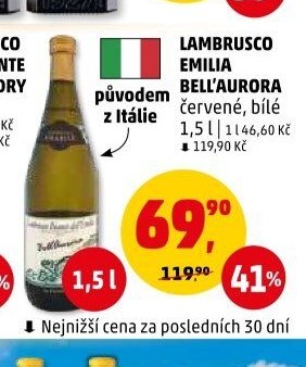 Lambrusco Emilia Bell'Aurora